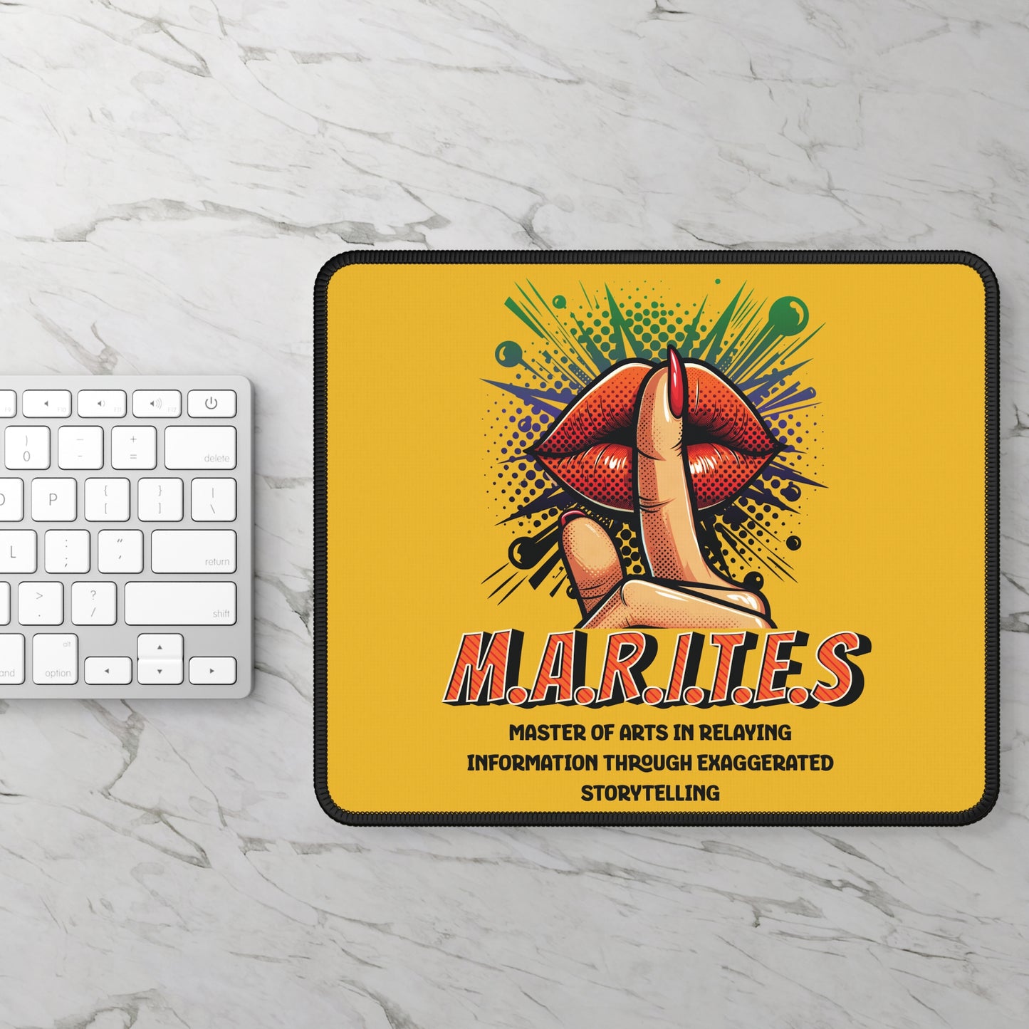 Filipino Slang MARITES Mouse Pad