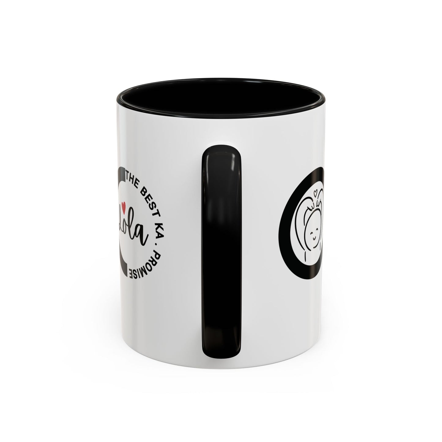 LOLA Da Best Ka Promise Gift Accent Coffee Mug