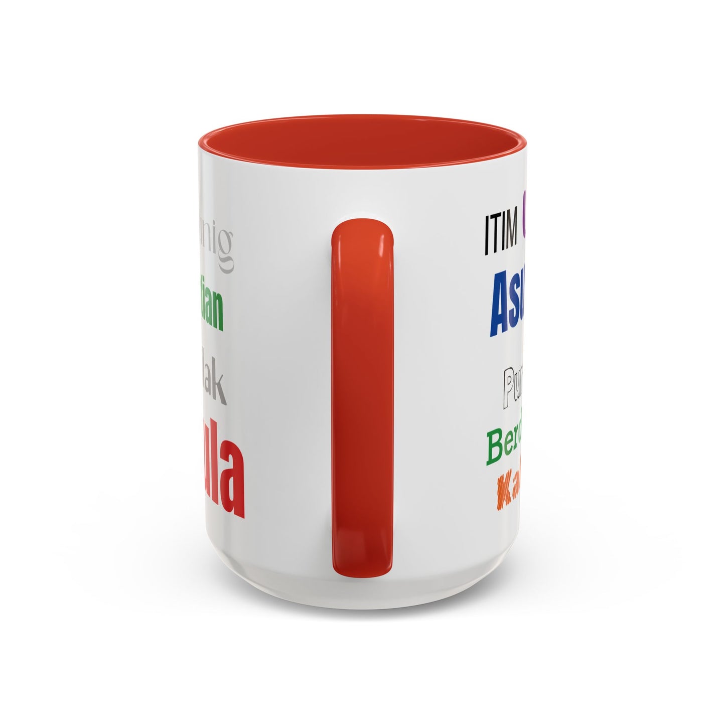 Learn Filipino Colors Accent Coffee Mug