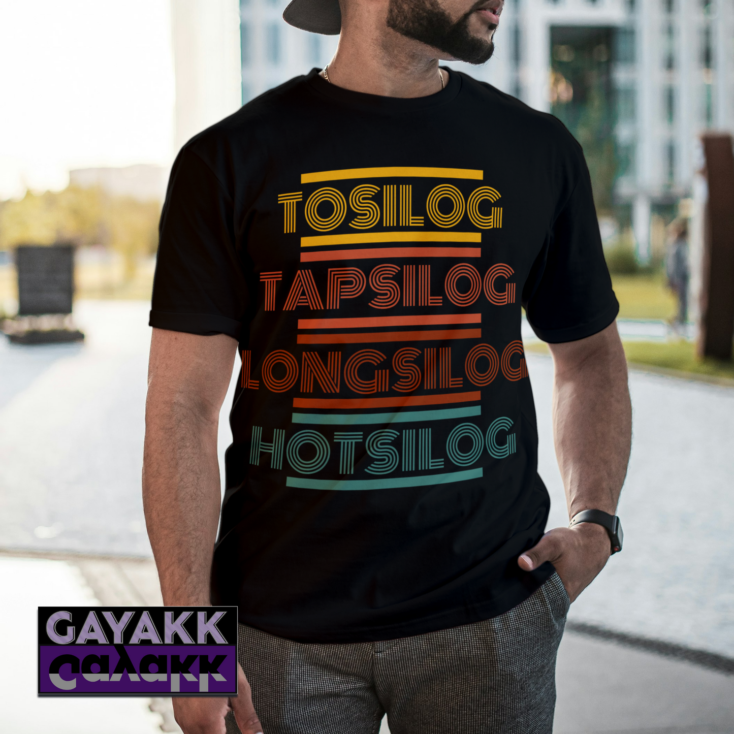 Filipino Slang SILOG Shirt - Colored