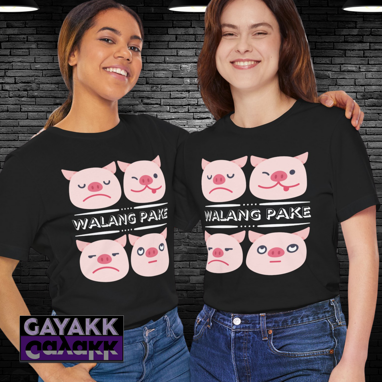 Filipino Slang LAMPAKE Shirt - Piggy