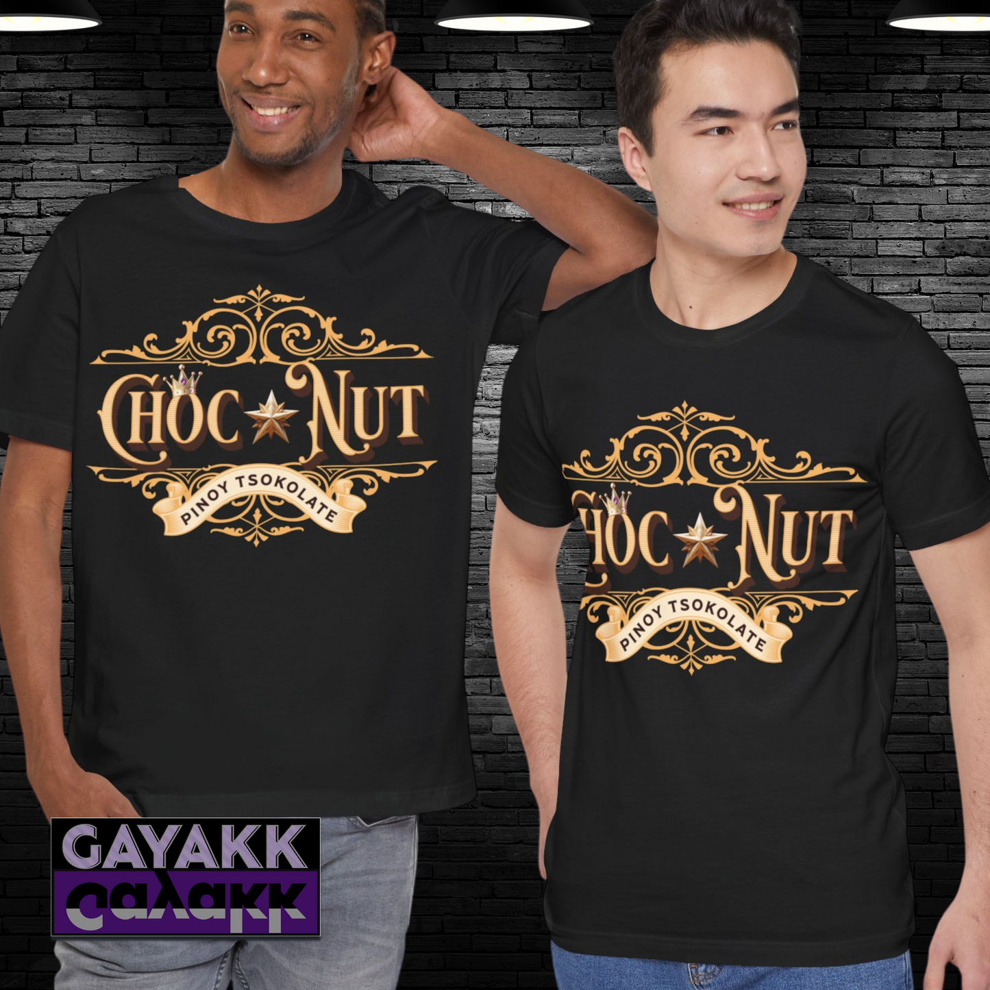 Pinoy Tsokolate Tshirt CHOC NUT