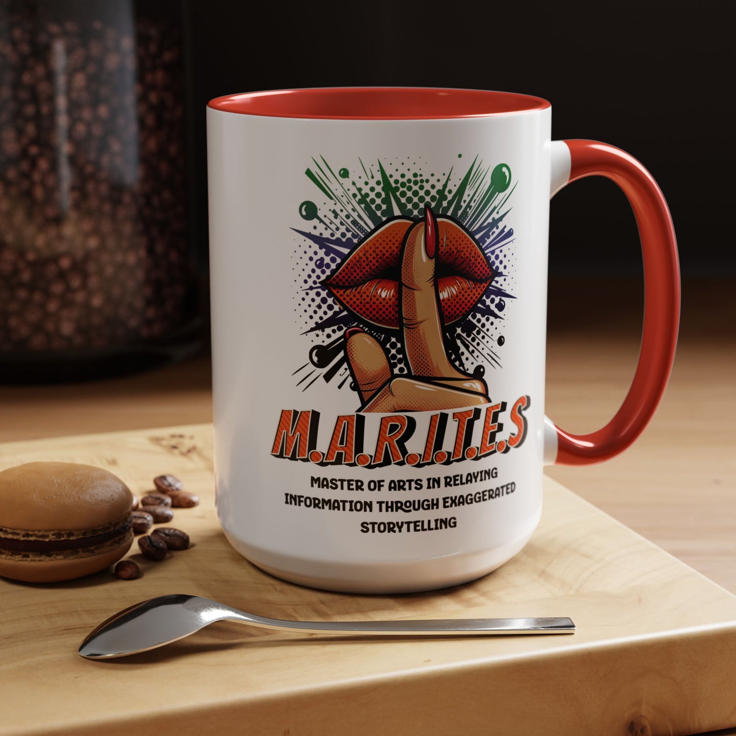 Filipino Slang MARITES Accent Coffee Mug