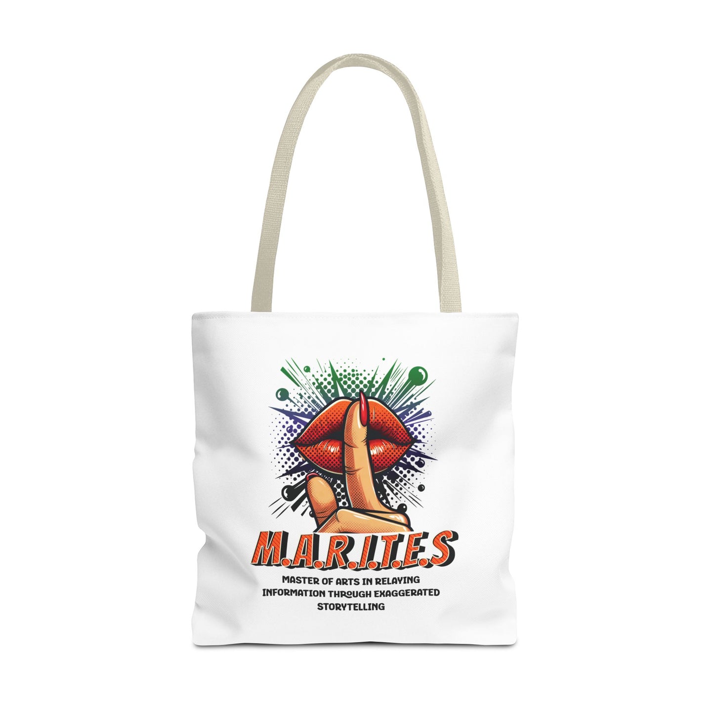 Filipino Slang MARITES Tote Bag