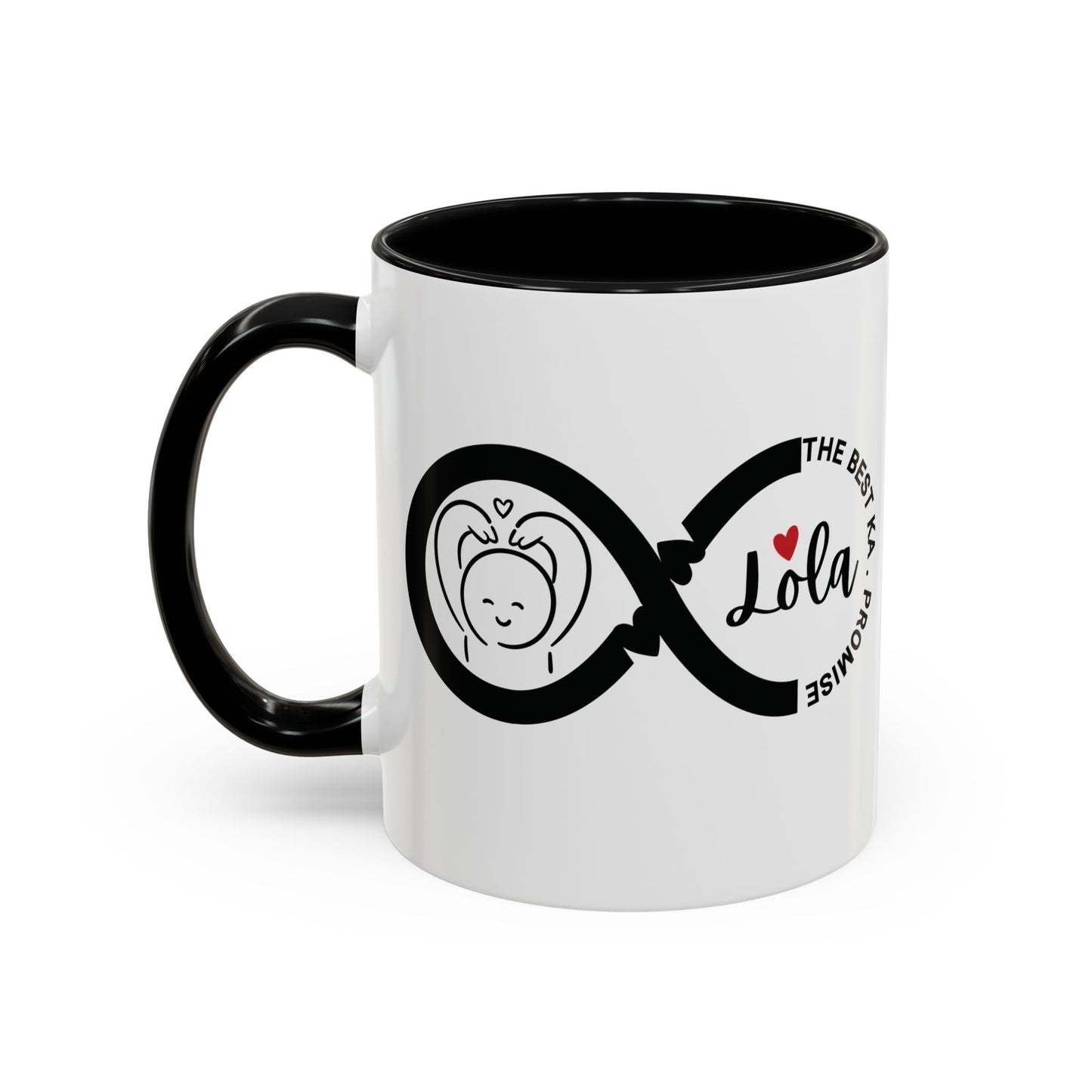 LOLA Da Best Ka Promise Gift Accent Coffee Mug