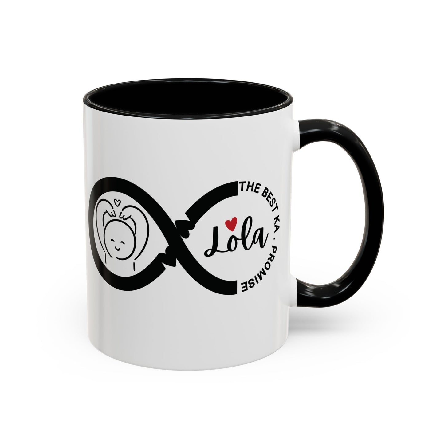 LOLA Da Best Ka Promise Gift Accent Coffee Mug