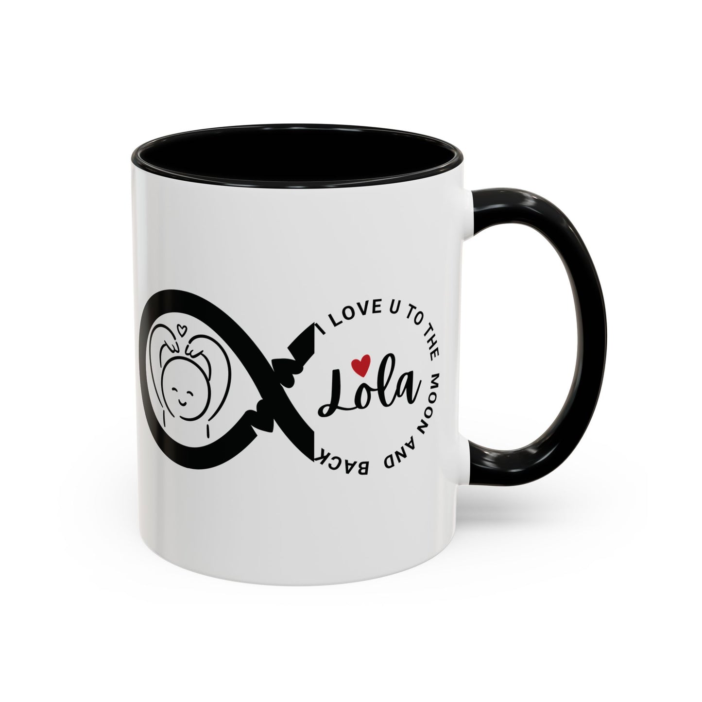 LOLA I Love You Gift Accent Coffee Mug