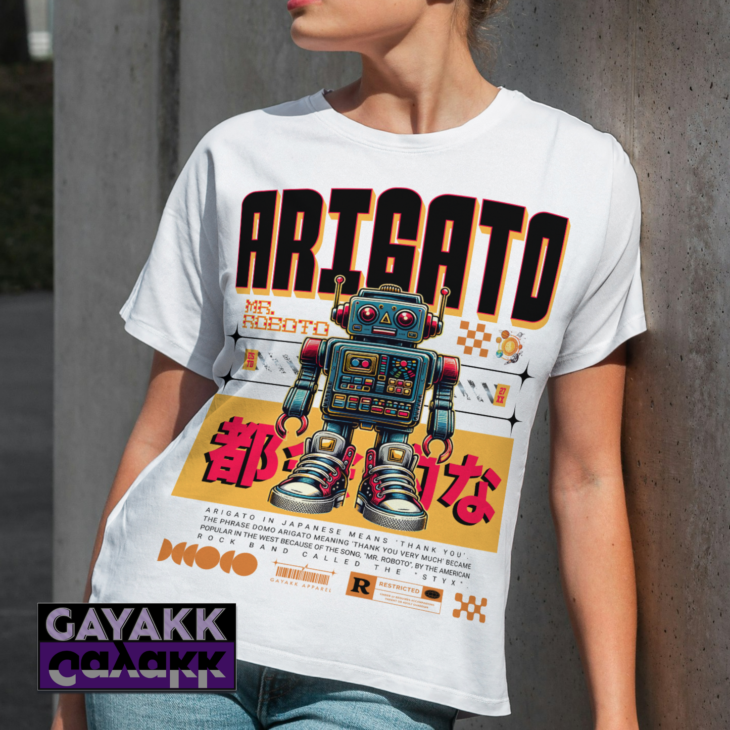 Arigato Mr Roboto T-Shirt